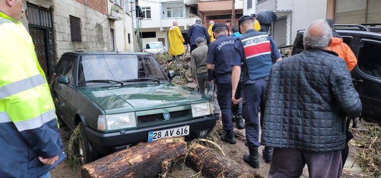 Ordu ve Giresun’da sel