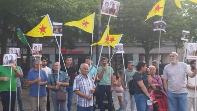 Avrupa’da Rojava’ya saldırılar perotesto edildi