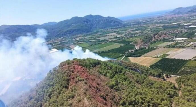 İzmir ve Muğla’da orman yangını