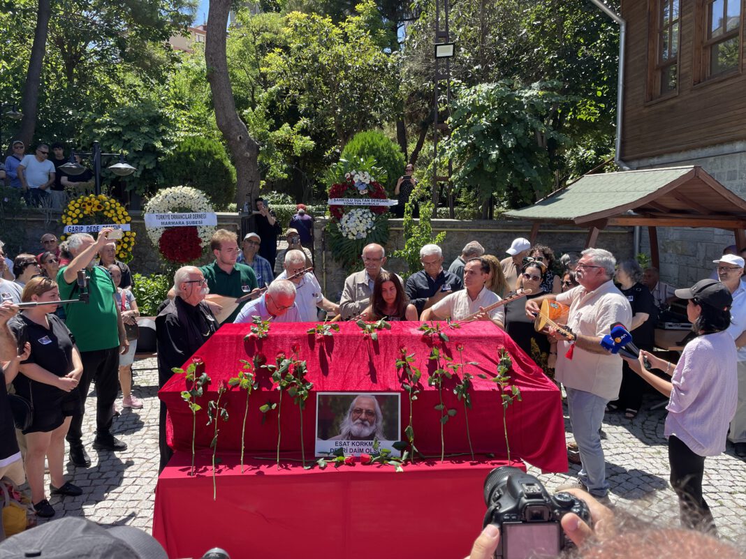 Esat Korkmaz cenaze töreni