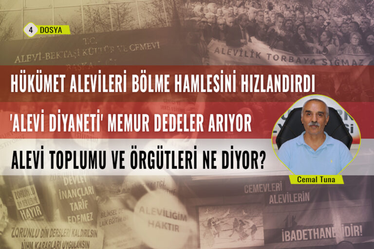 ‘Maddi teklifleri reddettik; biz Alevi köyleriyle iletişim sağlamalıyız’