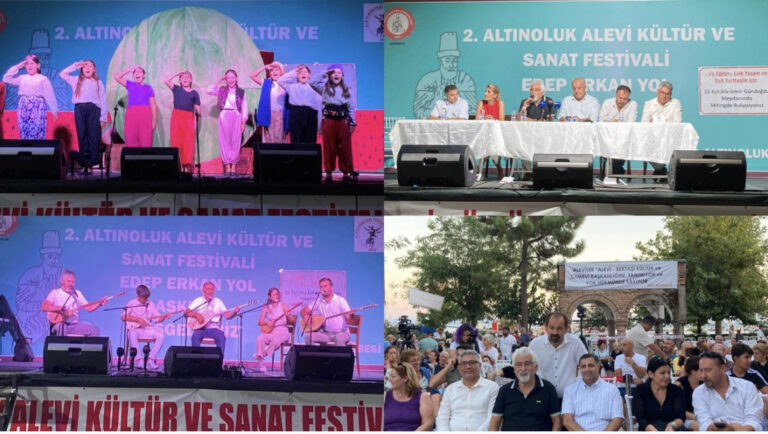 2. Altınoluk Alevi Kültür ve Sanat Festivali üçüncü gün etkinlikleri tamamlandı-