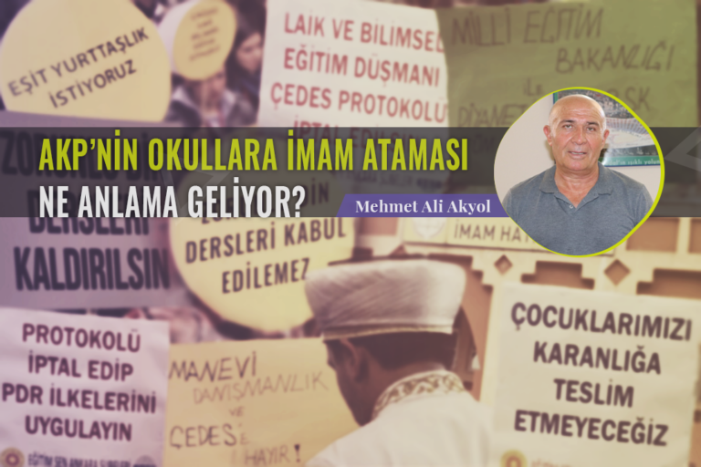 ‘Türkiye’de eğitim yağmalanıyor, buna dur demek zorundayız’