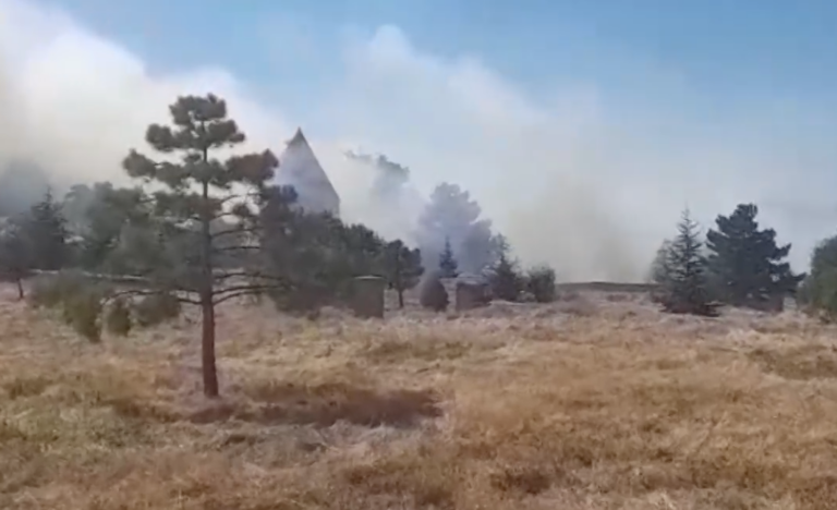 Hacı Bektaş Veli Dergahı’nda yangın!