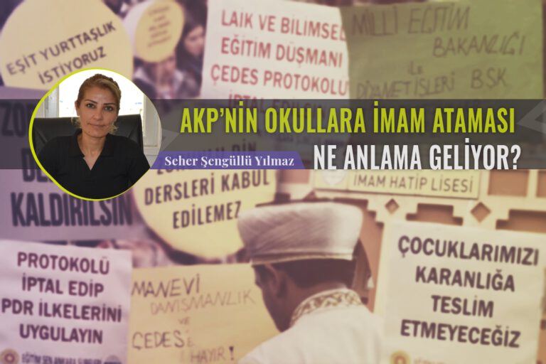‘Okullara imam atanmasına ve mescit açılmasına karşı direneceğiz’