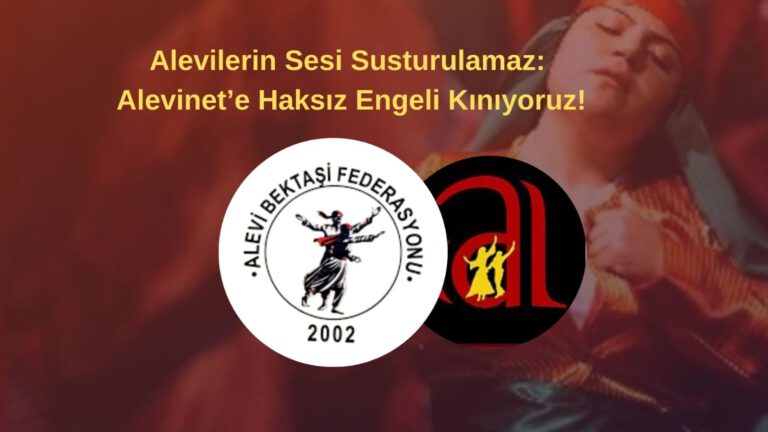 Alevi Bektaşi Federasyonundan Alevinet’e uygulanan sansüre tepki