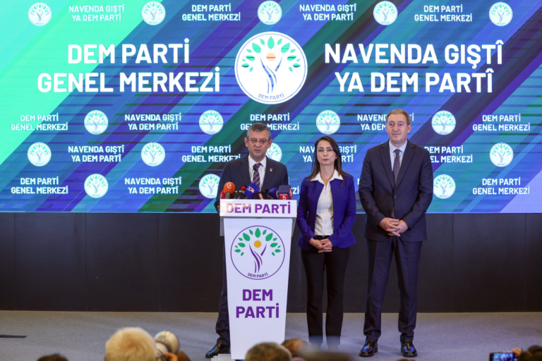 CHP ile DEM Parti Eş Genel Başkanlarından ortak açıklama