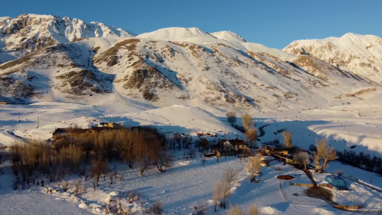 Yılın ilk karından sonra Munzur dağlarının etekleri muhteşem –