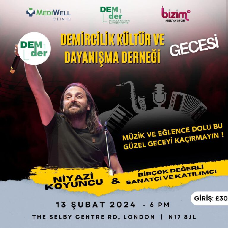 DEM-DER 2 DAYANIŞMA GECESİ Etkinliği Düzenliyor