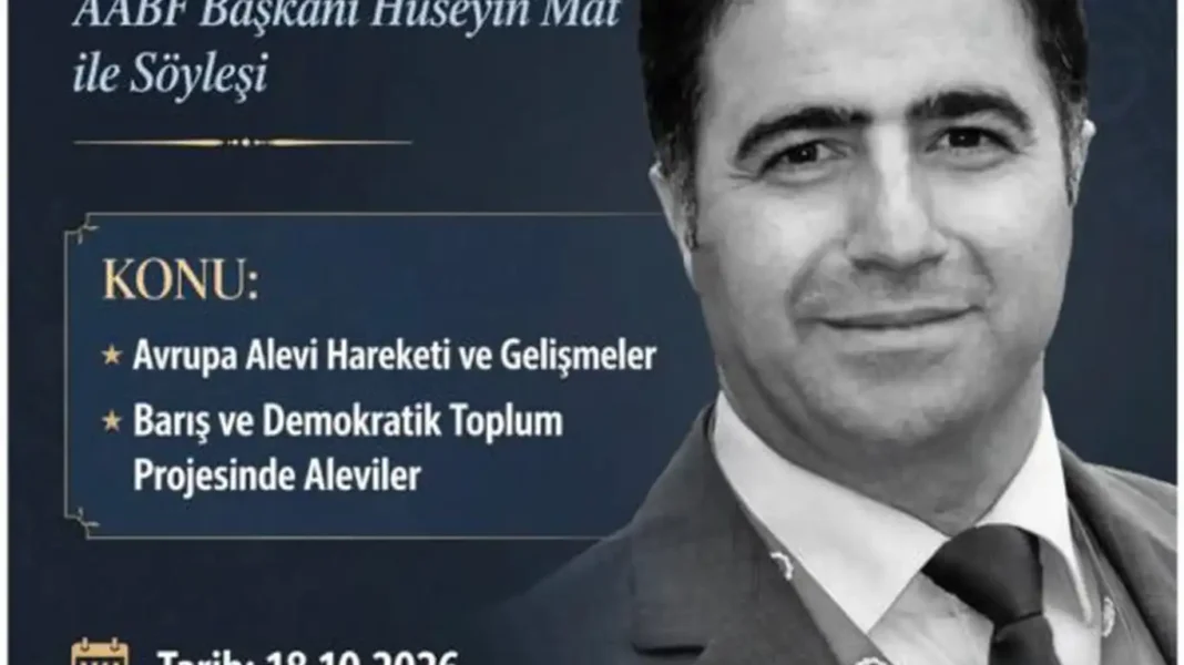 AABF Başkanı Mat, Bergstraße Alevi Kültür Merkezi'nde söyleşi yapacak