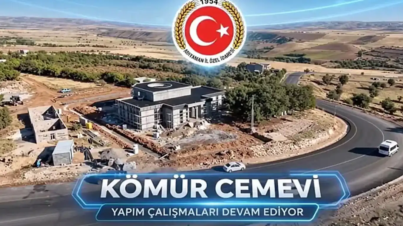 Adıyaman'da Kömür Cemevi Projesi inşaatı sürüyor