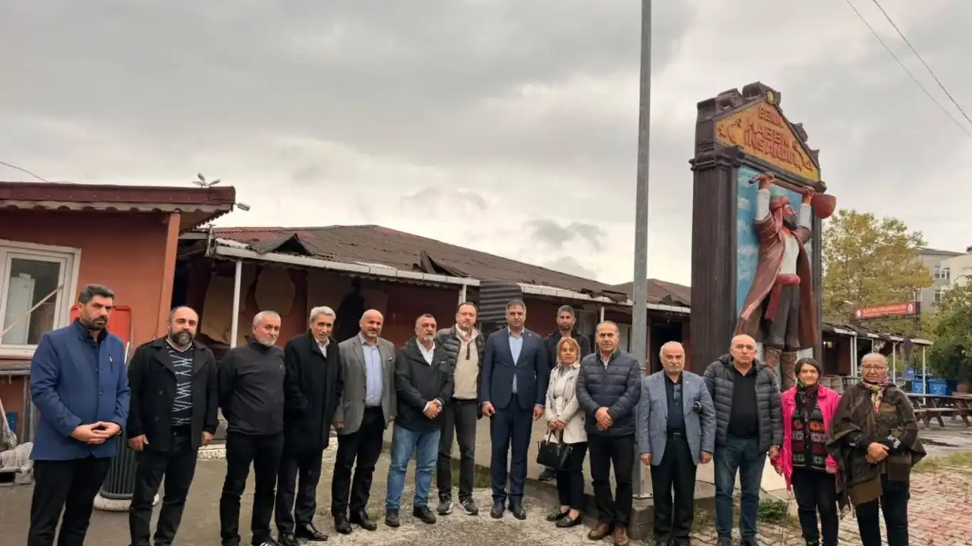 Ali Acar, Pir Sultan Abdal Cemevi'ni sel sonrası ziyaret etti