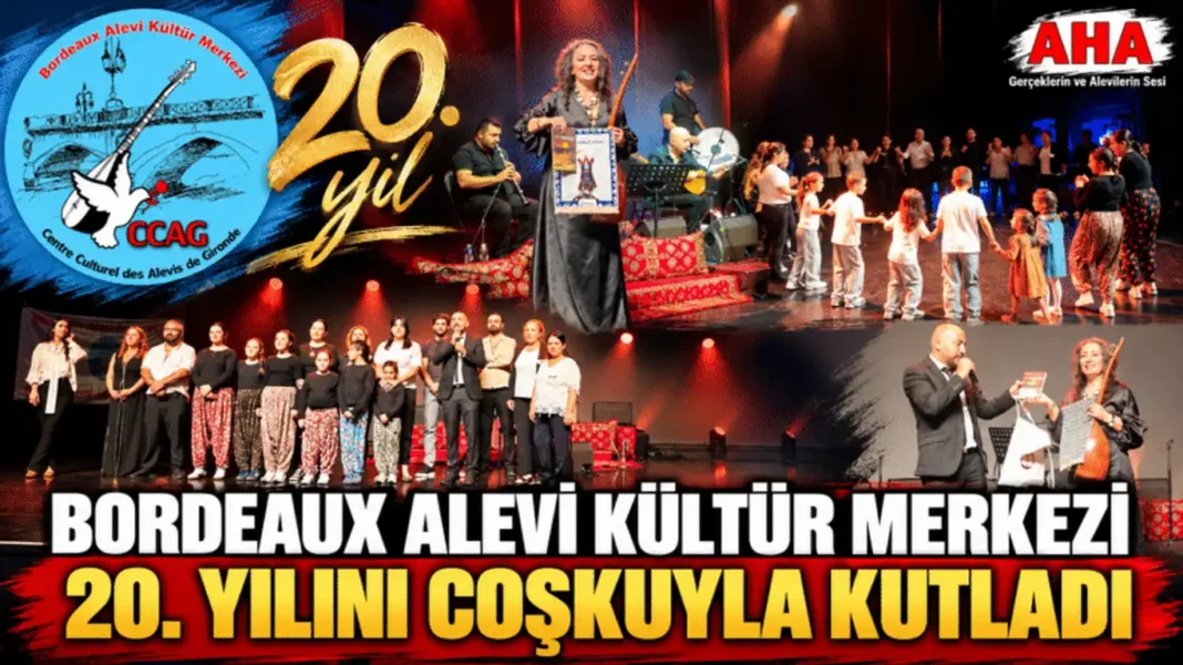 Bordeaux Alevi Kültür Merkezi 20. yılını konserle kutladı