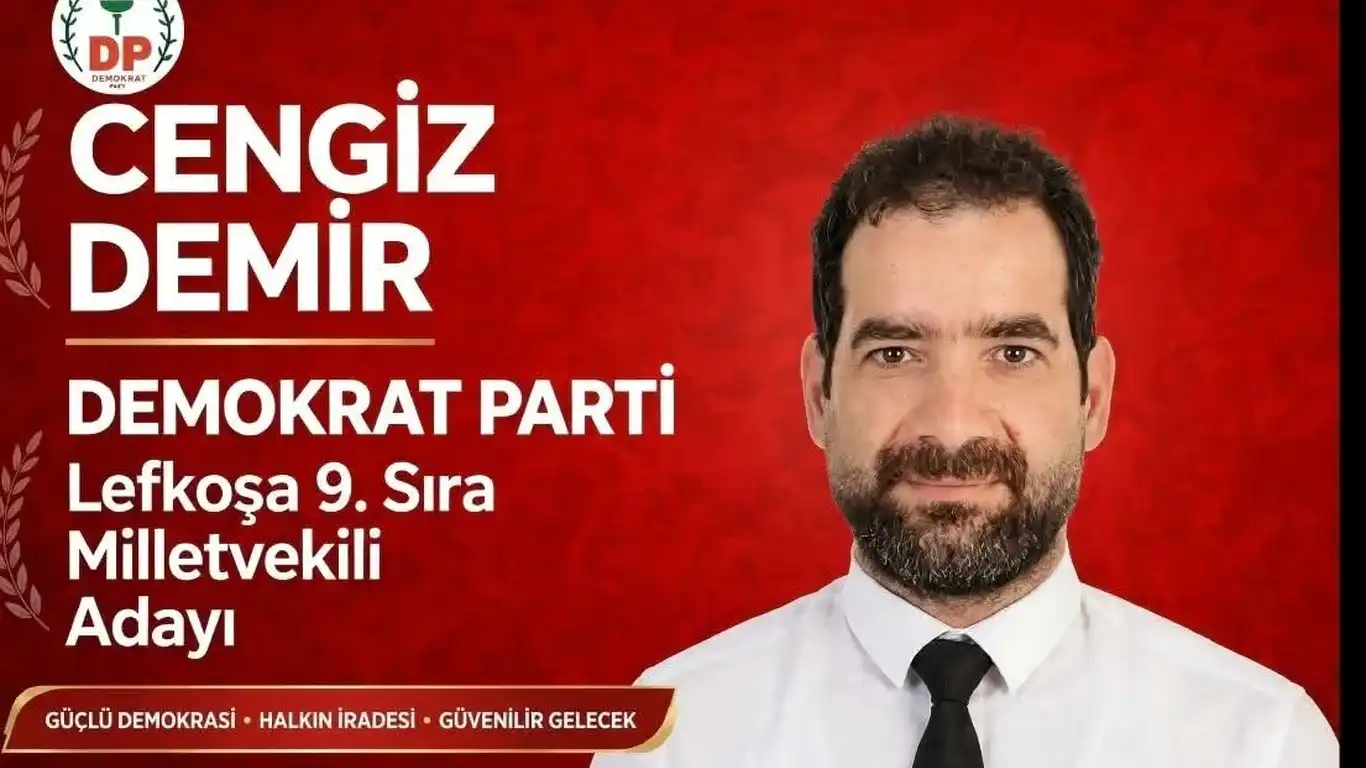 Cengiz Demir DP'den milletvekili adayı oldu