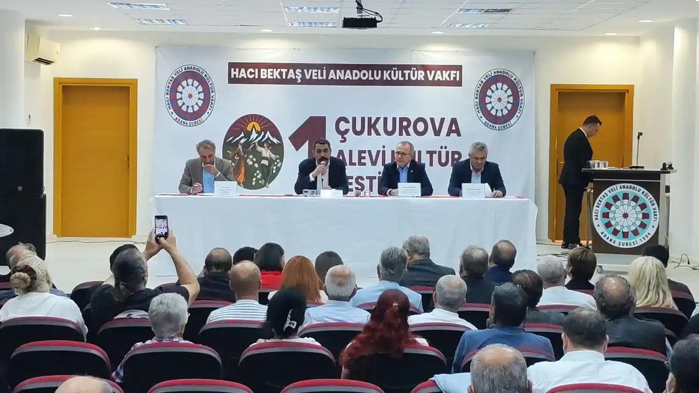 Çukurova Alevi Kültür Festivali'nde Barış Süreci Paneli