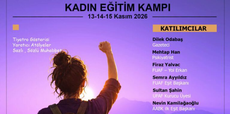 Fransa kadın eğitim kampı 13-15 Kasım 2026