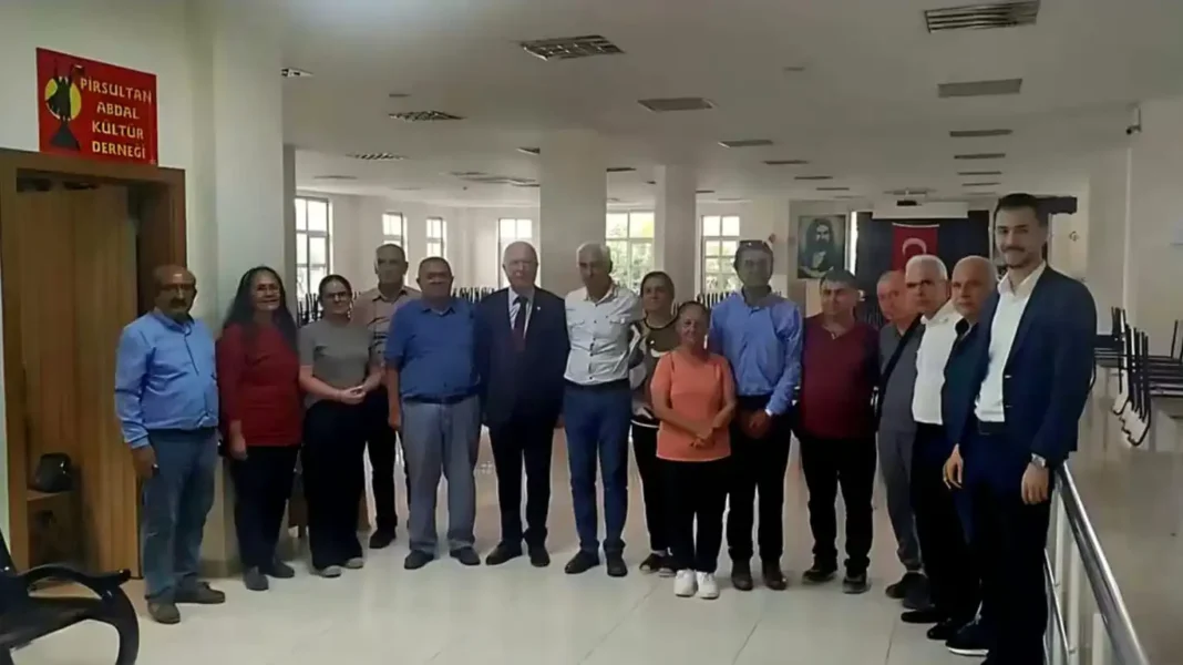 Yeni Parti Mersin İl Yönetimi PSAKD Tarsus Şubesini Ziyaret Etti